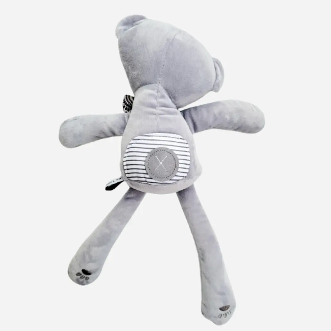 Doudou fait main AZURIO – création unique en tissu wax, parfait cadeau bébé fille ou garçon